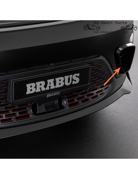 Tomas de aire para los accesorios del faldón delantero BRABUS Smart ♯1 HX-11 Tomas de aire para los accesorios del faldón delantero BRABUS Smart ♯1 HX-11
