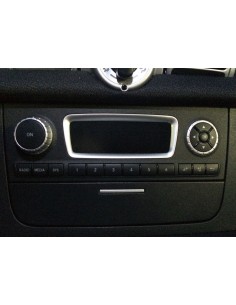 Kit de montage radio 2 DIN panneau adaptateur voiture smart fortwo c451 Facelift 09/10-12/14