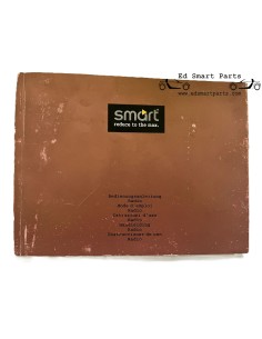 Manuale d'uso usato Smart City Coupe Radio in più lingue