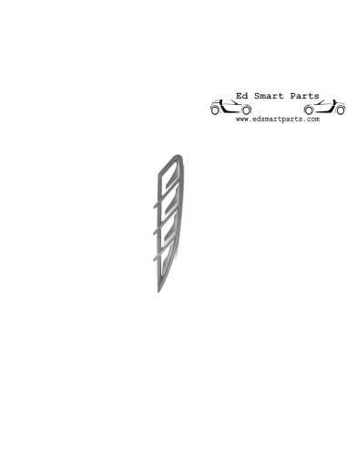 Griglia di aspirazione aria DEFLETTORE ARIA per Smart ForTwo 451