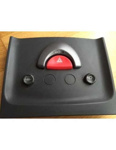Panel de interruptores de seguridad del Smart Roadster (Coupé) con isla de aire acondicionado
