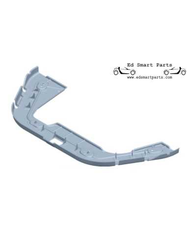 Cache de protection sous plateau pour Smart Forfour 453 A4535240400