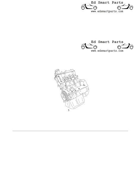Moteur SMART FORTWO 451CDI neuf (A6600103000)