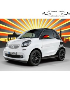 Originele Smart ForTwo Brabus Buitenspiegelkappen Duitsland A4538104400