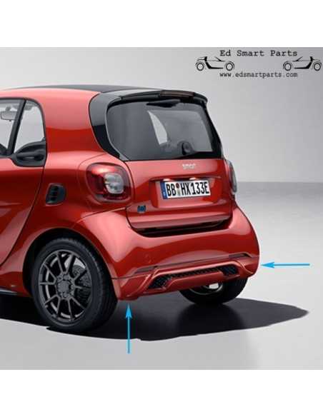 Diffusore posteriore Brabus originale Smart FORTWO (453) - Primerizzato A4538804102