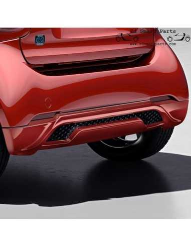 Diffuseur arrière Brabus d'origine Smart FORTWO (453) - Apprêté A4538804102