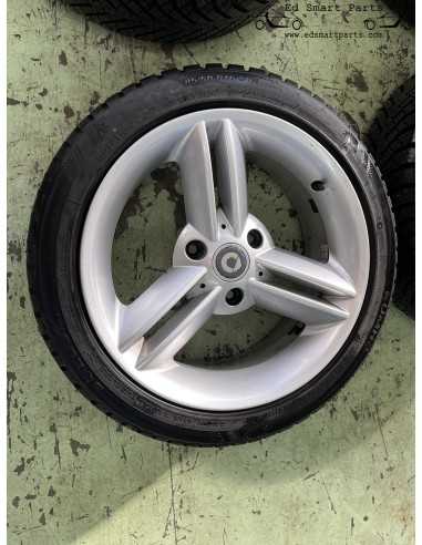 jeu de roues Spikeline 16 pouces Smart Roadster d'occasion