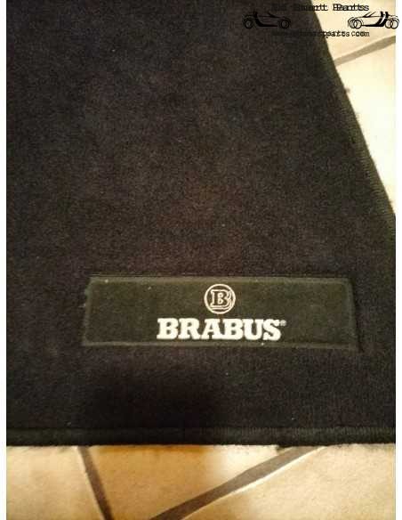 Tappetini originali in velluto nero BRABUS LHD OEM - Smart roadster