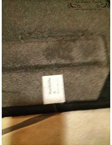 original LHD OEM BRABUS Black Velour Floor Mats - Smart roadster