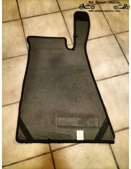 Tapetes de veludo preto originais BRABUS para Smart Roadster (para volante à esquerda)