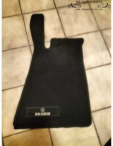 Tappetini originali in velluto nero BRABUS LHD OEM - Smart roadster