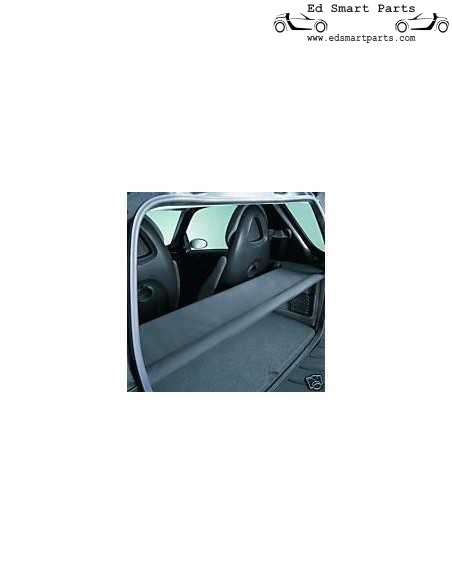Smart Fortwo 450 Achterbagageafdekking Zonnescherm Q0005354V004C73A00