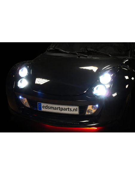 LED Headlight Kit Smart Roadster (Coupe) LHD cars only