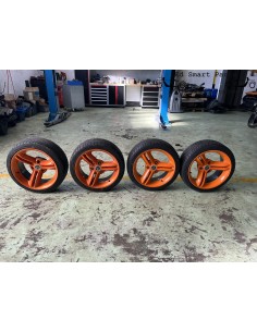 Conjunto de rodas Spikeline de 16 polegadas para Smart Roadster usado - Oferta especial 2