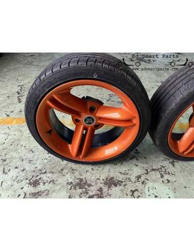 Conjunto de rodas Spikeline de 16 polegadas para Smart Roadster usado - Oferta especial