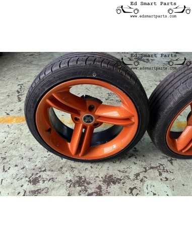 Speciale aanbieding voor een gebruikte Smart Roadster 16 inch Spikeline velgenset.