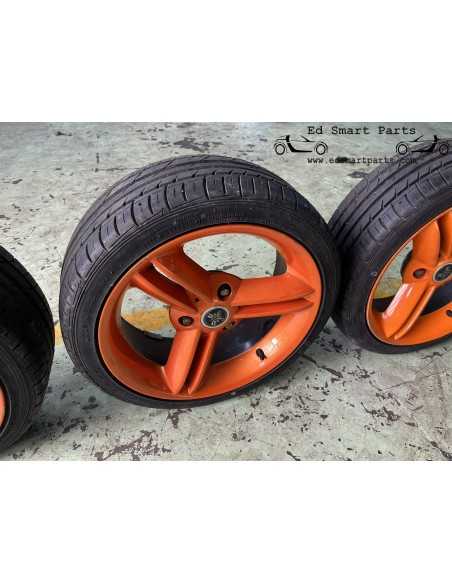 Conjunto de rodas Spikeline de 16 polegadas para Smart Roadster usado - Oferta especial Conjunto de rodas Spikeline de 16 polegadas para Smart Roadster usado - Oferta especial