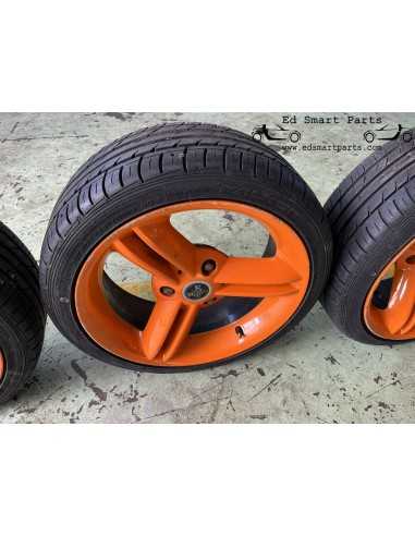 Conjunto de rodas Spikeline de 16 polegadas para Smart Roadster usado - Oferta especial