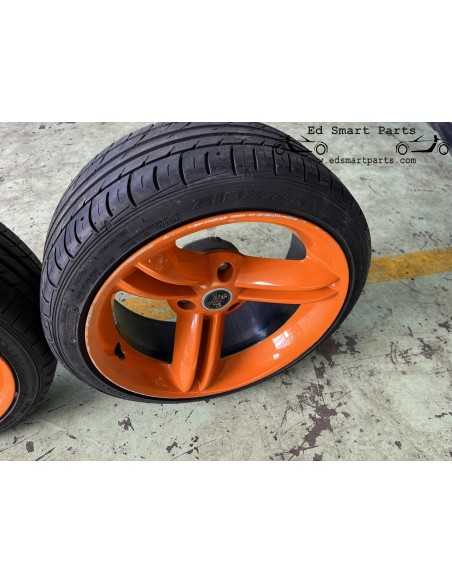 Conjunto de rodas Spikeline de 16 polegadas para Smart Roadster usado - Oferta especial Conjunto de rodas Spikeline de 16 polegadas para Smart Roadster usado - Oferta especial