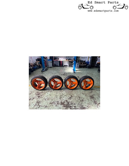used Smart Roadster 16 inch Spikeline Wheel set Special Offer