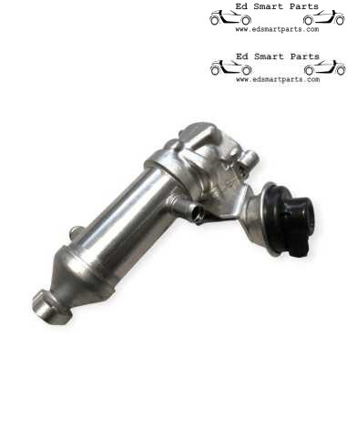 Refroidisseur de gaz d'échappement d'origine Smart Fortwo 451 CDI A6601400375, refroidisseur EGR neuf d'origine