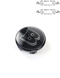 Tapa central de rueda original BRABUS Smart ♯3 OEM Genuine Smart BRABUS