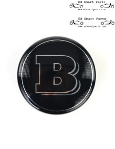 Tapa central de rueda original BRABUS Smart ♯3 OEM Genuine Smart BRABUS 2