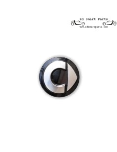 Enjoliveur Smart ♯1 ♯3 ♯5 noir argent, cache-moyeu de roue authentique Smart
