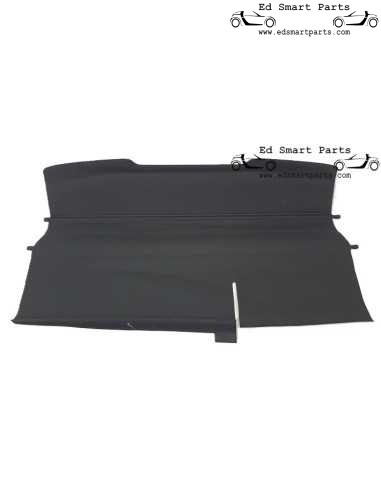 Smart ForFour 454 Achterbagagehoes Blind