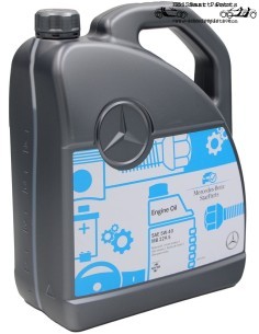 Olio motore Mercedes 5W-40 MB 229.5 - 1 flacone da 5 litri A000989920213AIFE 2