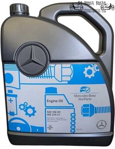Mercedes 5W-40 Motor Oil MB 229.5 - 1x 5 liter A000989920213AIFE