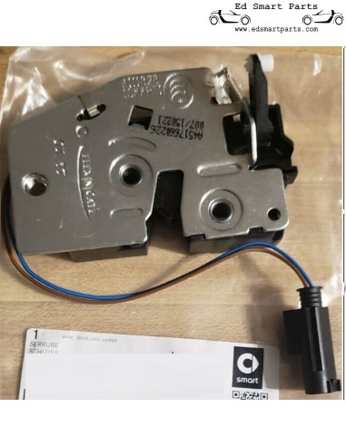 Pestillo y actuador de la cerradura de la tapa del maletero trasero del Smart Fortwo 453 / ForTwo 451 Cabrio