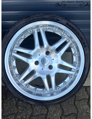 Full set of USED Smart Roadster Brabus 18 inch alloy Monoblock wheels with NEW tyres