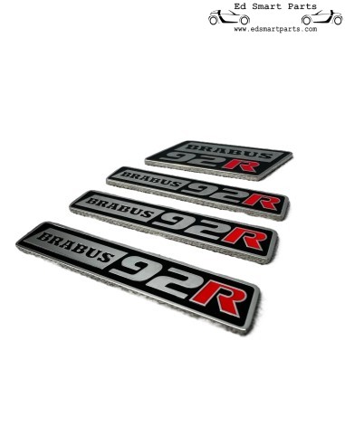 BRABUS 92R - KIT D'AUTOCOLLANTS SMART EQ FORTWO CABRIO