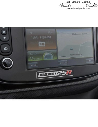 BRABUS 125R - CONJUNTO DE ADESIVOS SMART FORTWO CABRIO