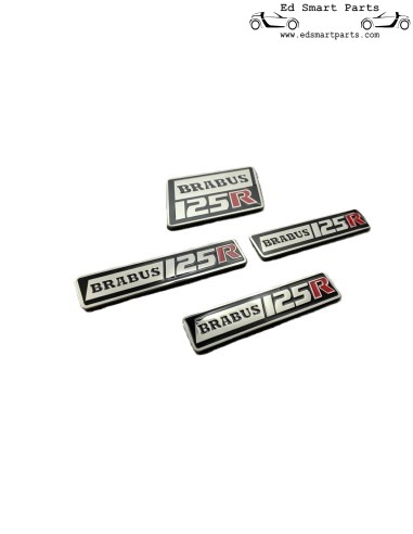BRABUS 125R - SMART FORTWO CABRIO DECAL SET