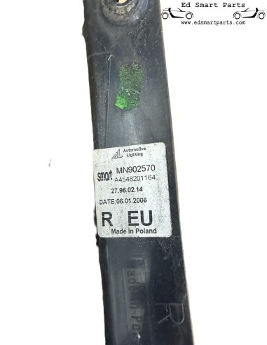 Piloto trasero derecho / Luz de posición A4548201164 para Smart ForFour 454