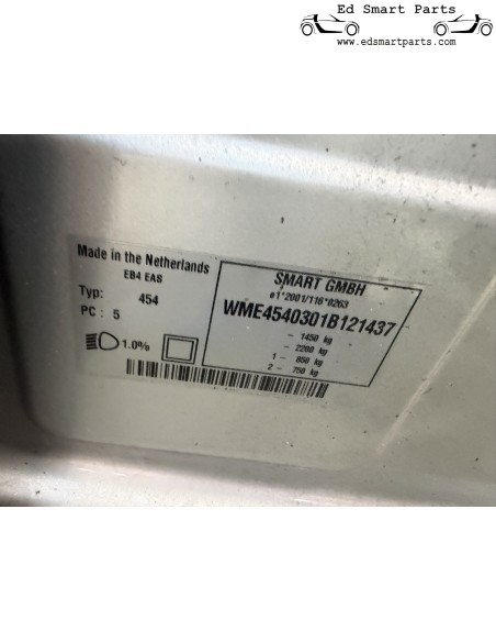 Motor completo M134.910 1.1L – 205.000 km para Smart ForFour 454