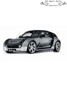 Ensemble complet de jantes en alliage LORINSER Speedy 17 pouces neuves pour Smart Roadster 452
