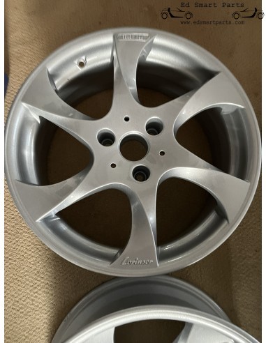 Ensemble complet de jantes en alliage LORINSER Speedy 17 pouces neuves pour Smart Roadster 452
