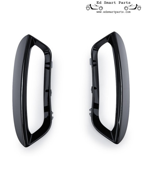 Conjunto de grades de entrada de ar do para-choque dianteiro, lado esquerdo e direito – Smart ForTwo 453 Facelift