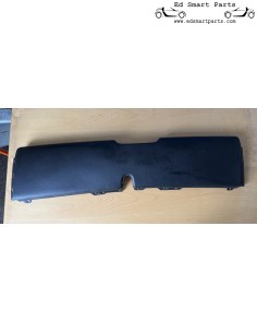 Protetor de joelho inferior do painel em couro genuíno BRABUS para Smart Fortwo 451 – Preto