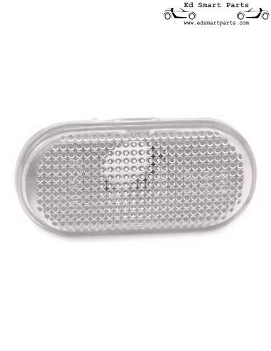 Répétiteur de clignotant latéral à lentille claire pour la nouvelle Smart ForTwo 453