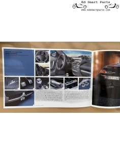 Brochure Accessoires et Tuning BRABUS d'origine Smart 2004-2005 – ForTwo ForFour Roadster – Édition allemande 2