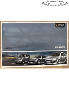 Originele Smart BRABUS Accessoires & Tuning brochure 2004-2005 – ForTwo ForFour Roadster – Duitse editie