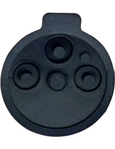 Smart ForTwo 451 3 pulsanti sostituzione telecomando chiave custodia portachiavi pulsante gomma pad