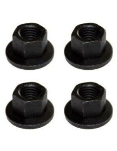 Écrous hexagonaux en plastique M6 x 4