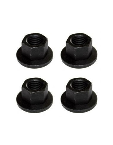 Plastic Hexagon M6 Nuts x 4