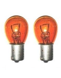 2x Lampadine per auto con indicatori di direzione color ambra 12V 21W