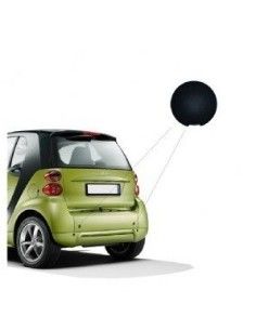 Smart Fortwo 451 Abschleppösenabdeckung schwarz